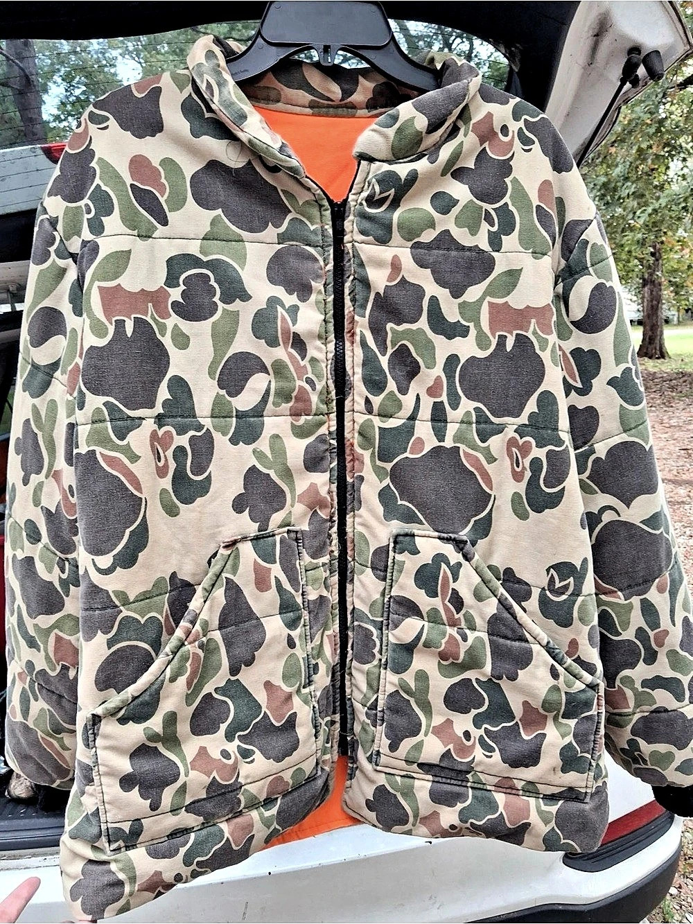 Vintage 1980 Walls  Blizzard-PruF Camo Field Jacket Size Large
